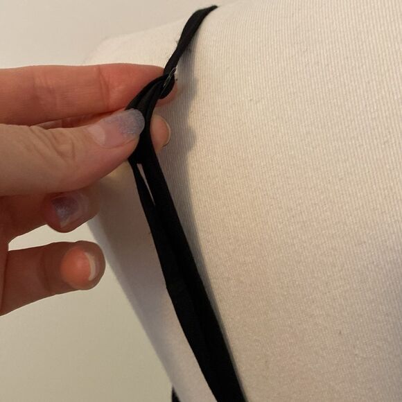 Kelly Green Floral Satin Midi Dress with Black Trim Size Small / Medium - Picture 13 of 13